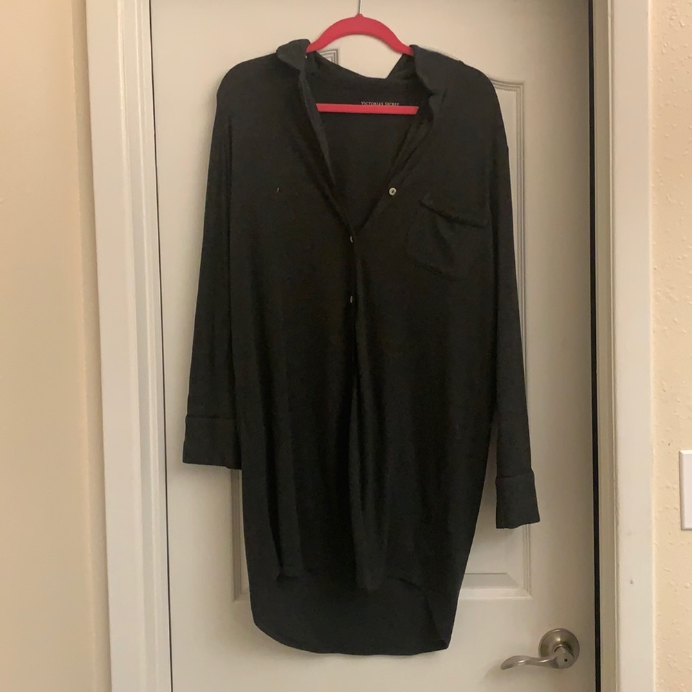 VS Sleep Oversized Button Up